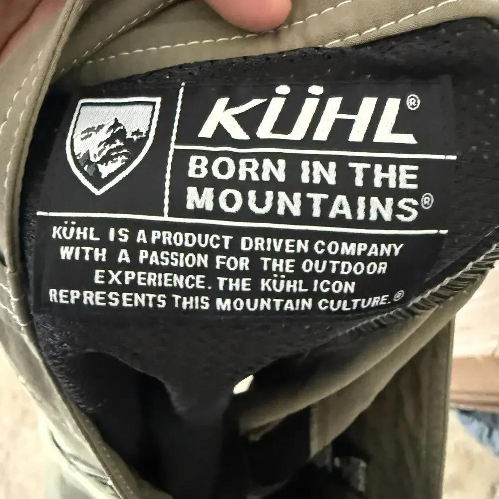 Kuhl Renegade Shorts Mens 40 Olive Stretch Performance Hiking Technical